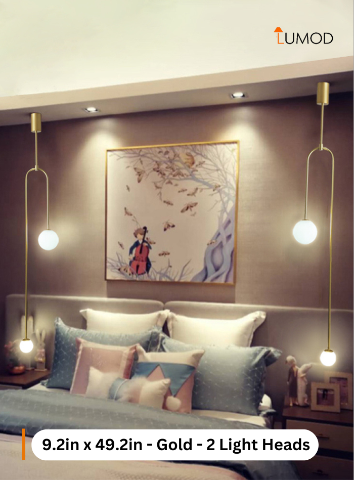 Ragnar | Nordic Glass Dual Ball Pendant Creative Lighting
