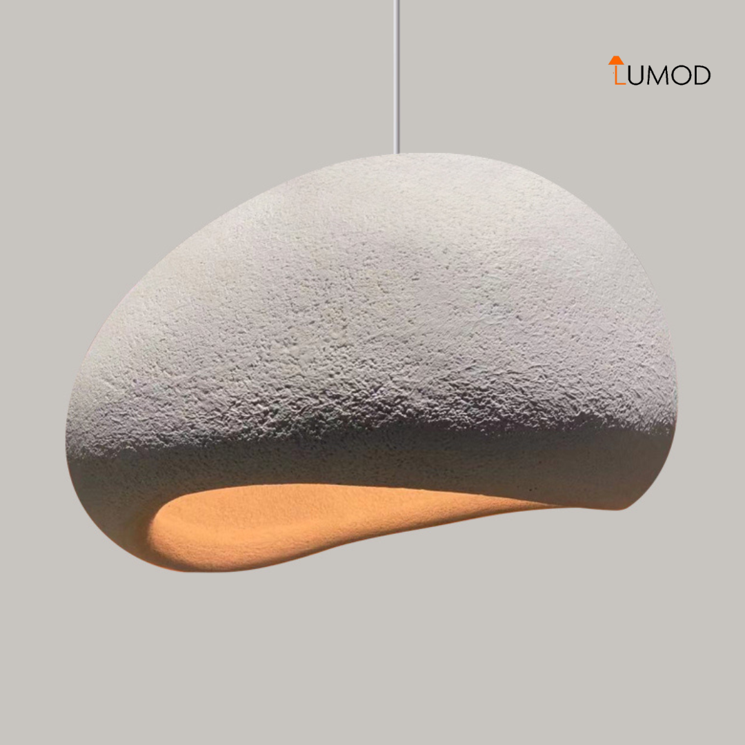 Poppy | Textured Unique Egg Pendant Light