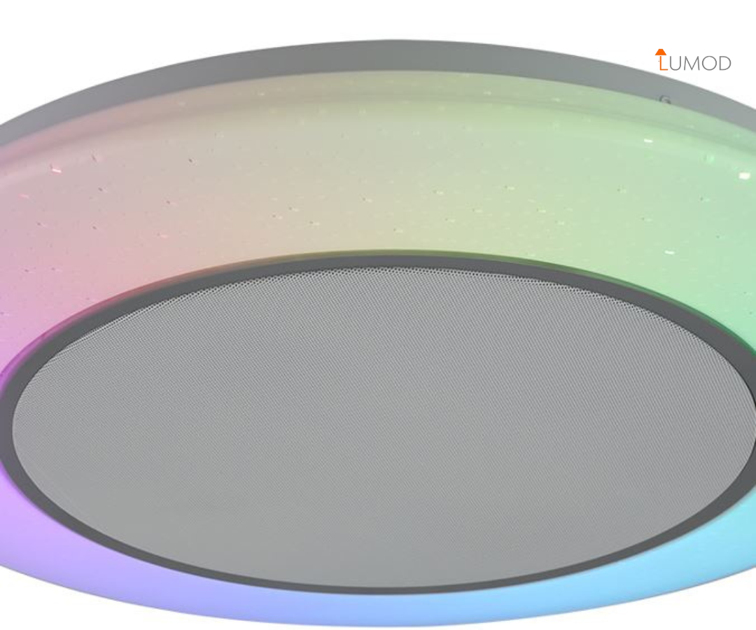 Olly | Smart Bluetooth Speaker Rainbow LED Ceiling Light
