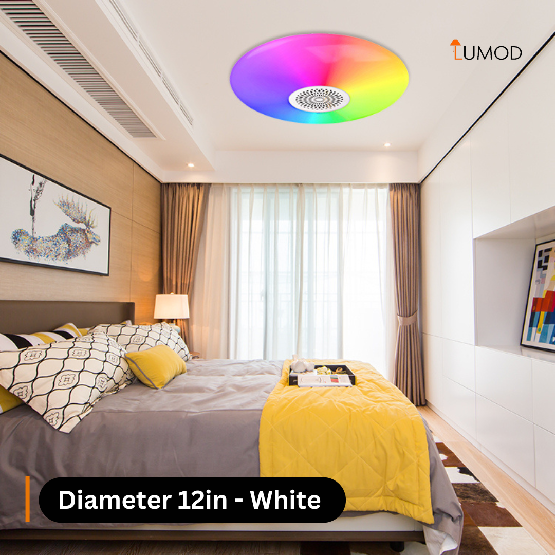 Maeve | Modern RGB Dimmable Smart LED Ceiling Light
