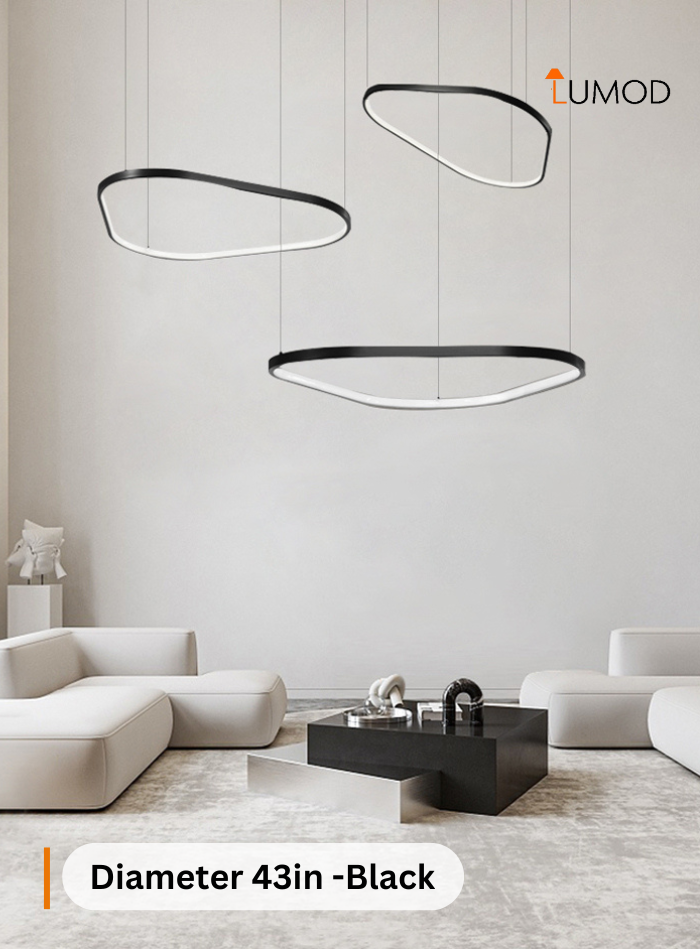 Tessa | Artistic Triangular Pendant LED Ceiling Hanging Light