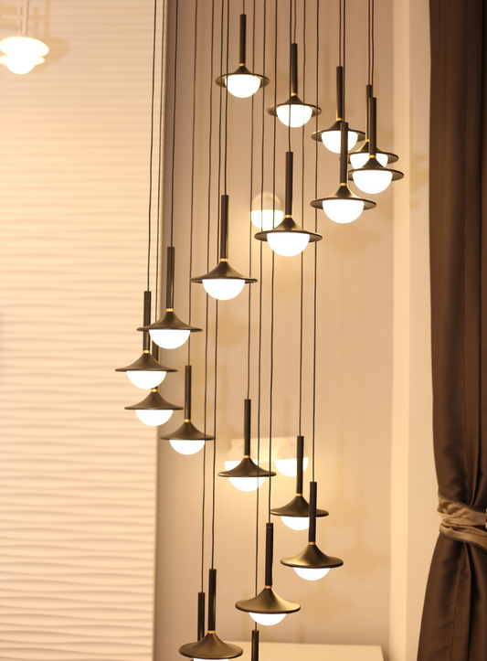 Evelyn | Modern Multiple Hanging Light Chandelier
